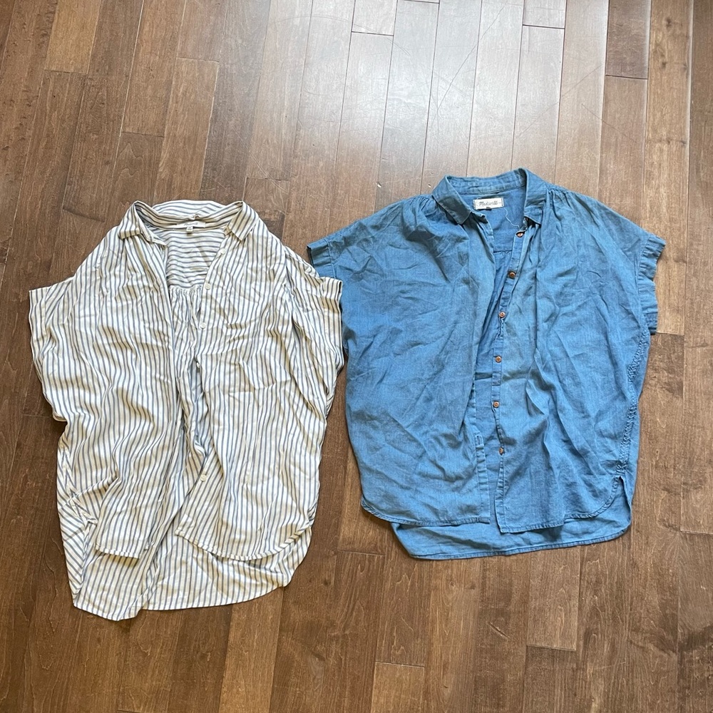 Madewell Short Sleeve Button Up